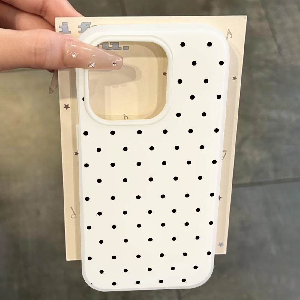 Phone Cases Samsung - Minimalist Puantiyeli Toz Geçirmez Samsung Galaxy