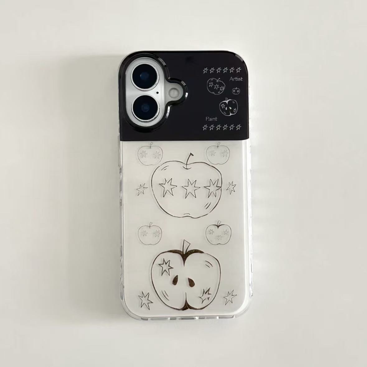 Phone Cases Cute Iphone 13 - Basit Çizgi Film Sevimli Çizgili Köpek