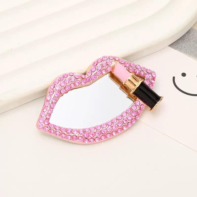 Phone Cases Junk - 2 Adet Pembe Kırmızı Gül Elmas