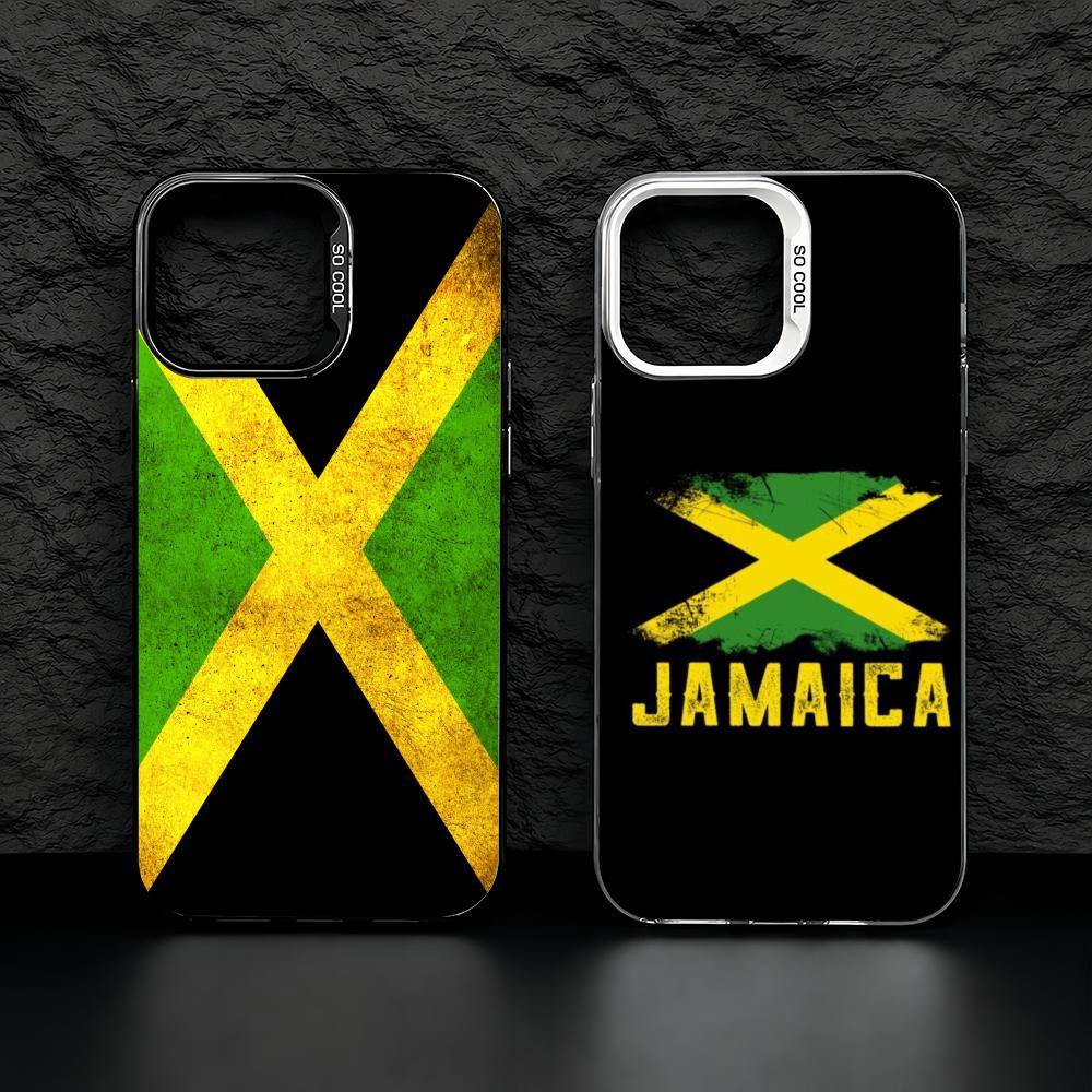 Phone Cases Jamaica - Spor Jamaika Bayraklı Futbol Telefon Kılıfı