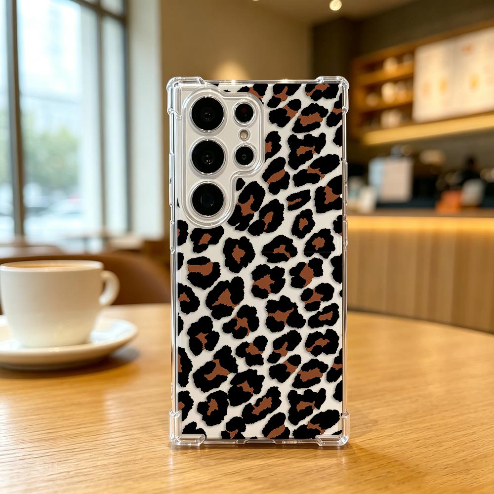 Phone Cases Zebra - Leopar Zebra Desenli Şeffaf Telefon Kılıfı