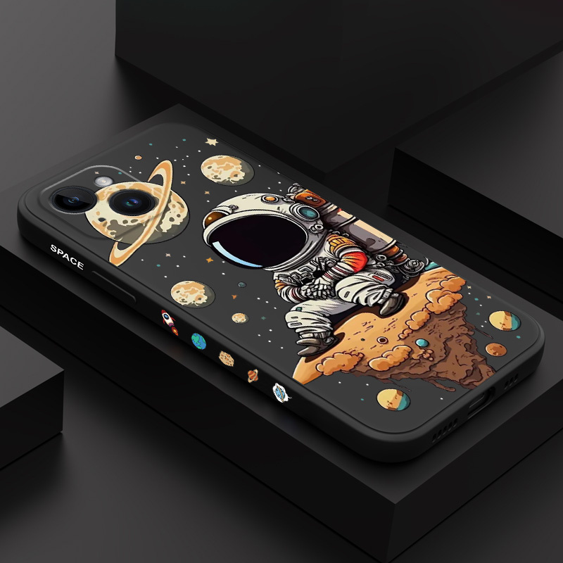 Phone Cases Xr Boys - Satürn Sevimli Çocuk Telefon Kılıfı iPhone