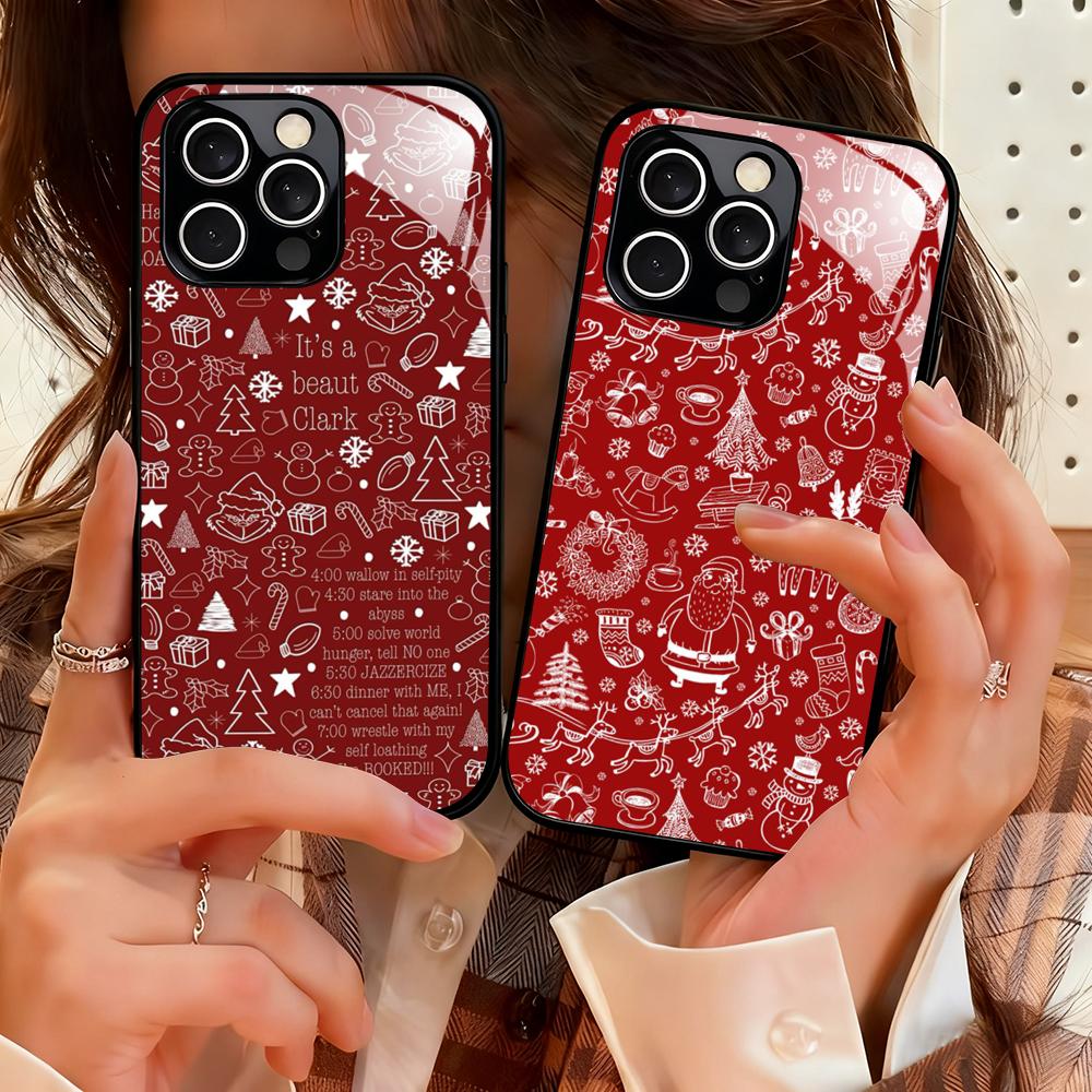 Phone Cases Kawaii - Kawaii Noel Sevimli Telefon Kılıfı iPhone