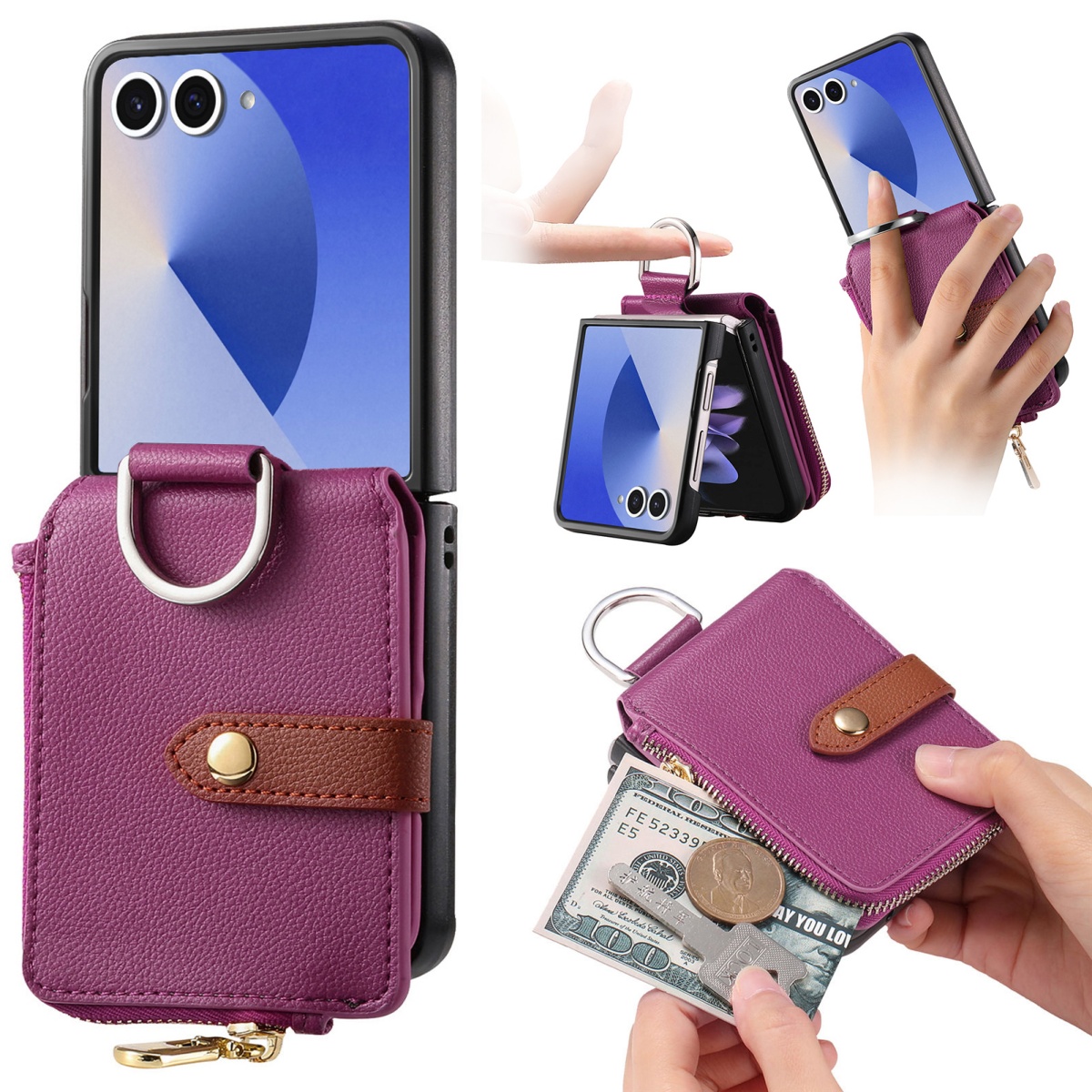 Phone Cases That Hold Cards - Samsung Galaxy Z Flip 8 7