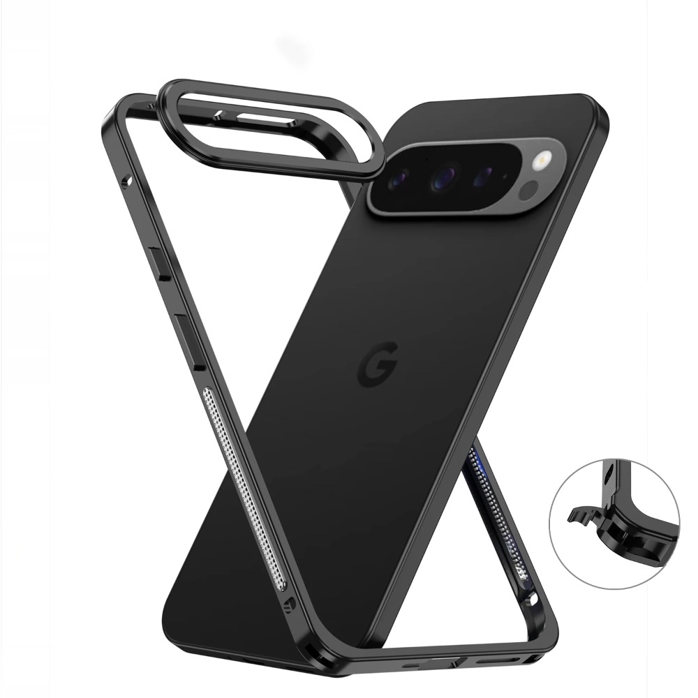 Phone Cases Google Pixel 10 - Popüler Havacılık Alüminyum Alaşımlı Çerçeve Telefon