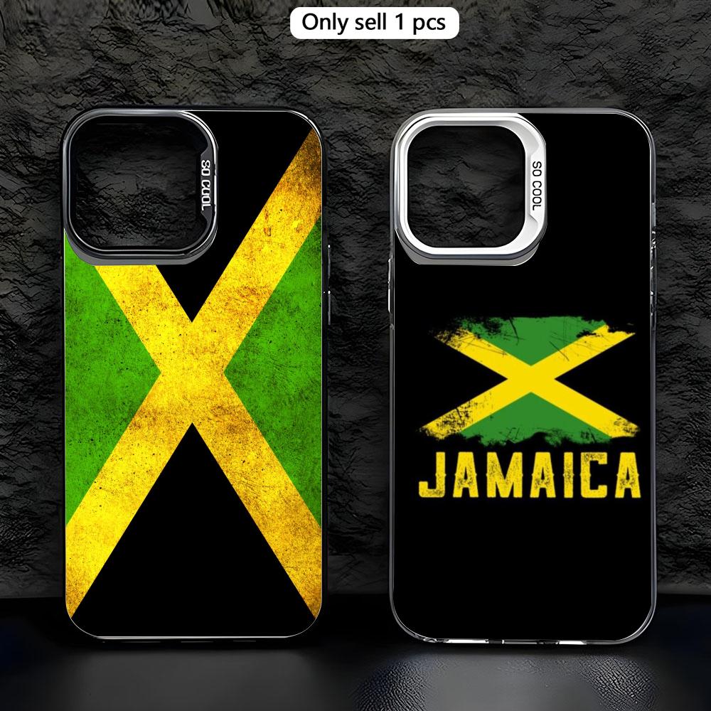 Phone Cases Jamaica - Spor Jamaika Bayraklı Futbol Telefon Kılıfı