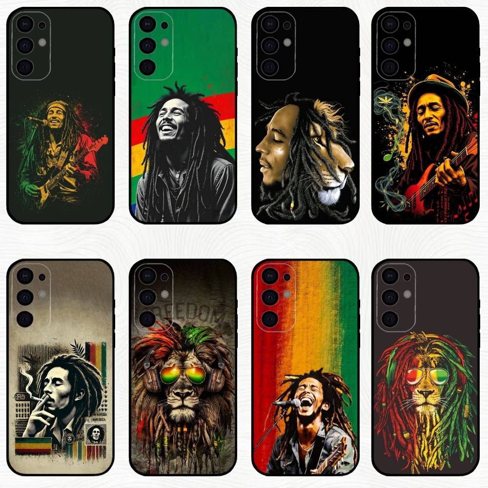 Phone Cases Jamaica - J-Jamaica Bob M-Marley Lion Phone Case