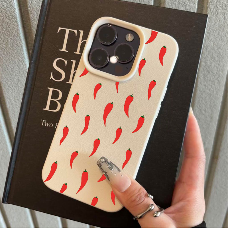 Kırmızı Biber Baskılı Telefon  - Phone Cases Red incelemesi ve fiyatı
