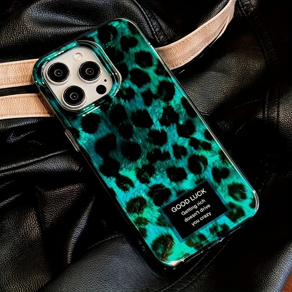 Retro Lazer Sevimli Leopar Des - Phone Cases Cute Iphone 13 incelemesi ve fiyatı