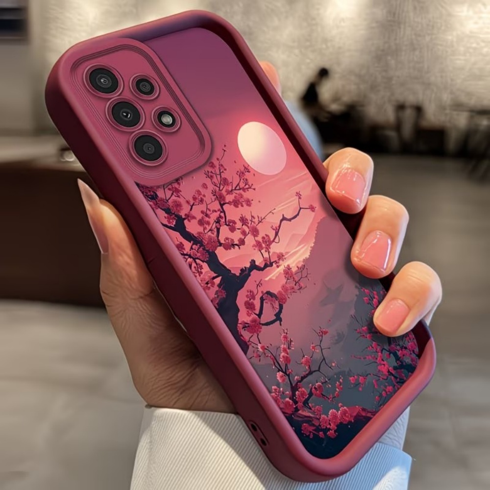 Gün Batımı Dağ Zirvesi Düşmeye - Phone Cases Red incelemesi ve fiyatı