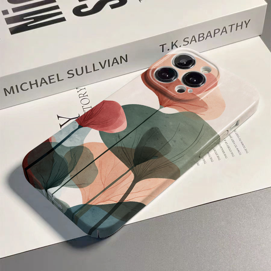 Doğa Sanatı Yaprak Desenli iPh - Phone Cases Drawing incelemesi ve fiyatı