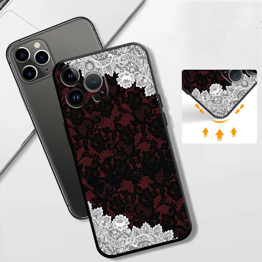 Siyah ve Kırmızı Seksi Dantel  - Phone Cases Red incelemesi ve fiyatı