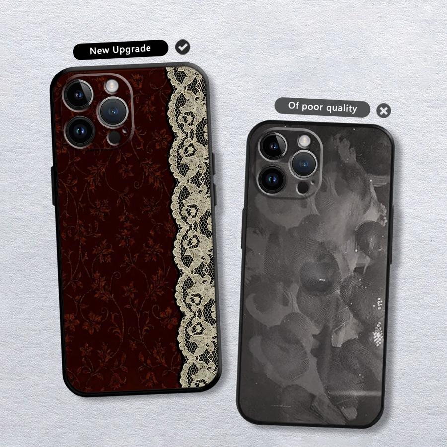 Siyah ve Kırmızı Seksi Dantel  - Phone Cases Red incelemesi ve fiyatı