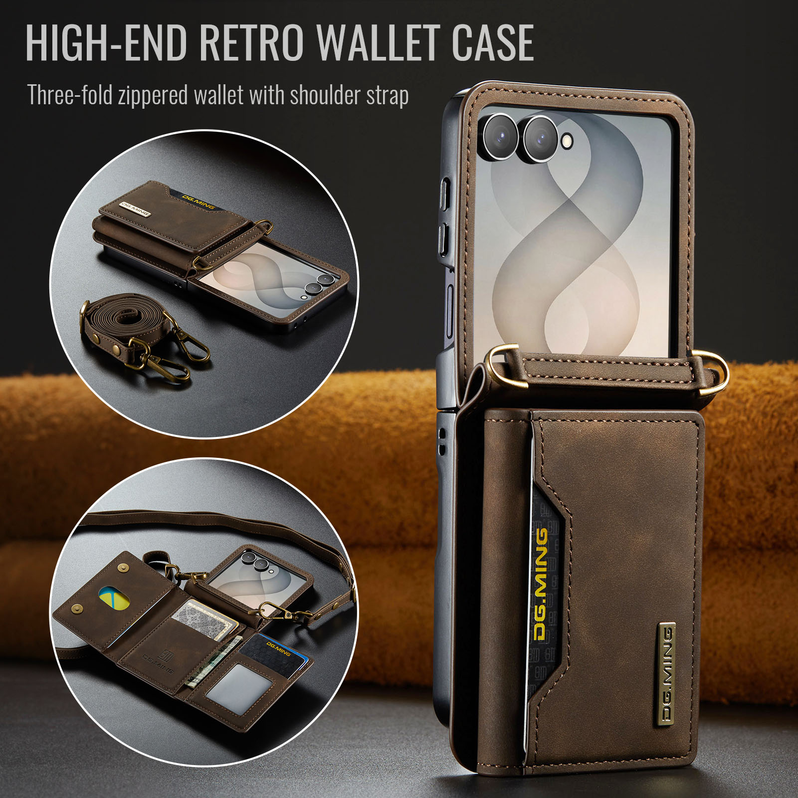 Samsung Galaxy Z Flip 8 7 6 5  - Phone Cases That Hold Cards incelemesi ve fiyatı