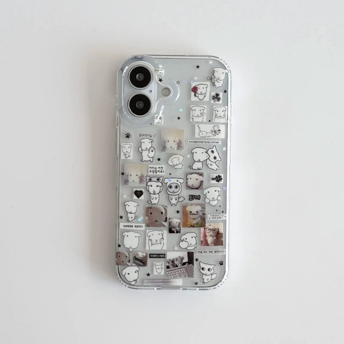Sevimli Köpek Çizimi Simli Tel - Phone Cases Kawaii incelemesi ve fiyatı