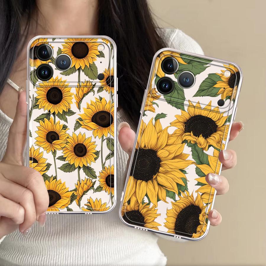 Sevimli Ayçiçeği Desenli Kılıf - Phone Cases Cute Iphone 13 incelemesi ve fiyatı