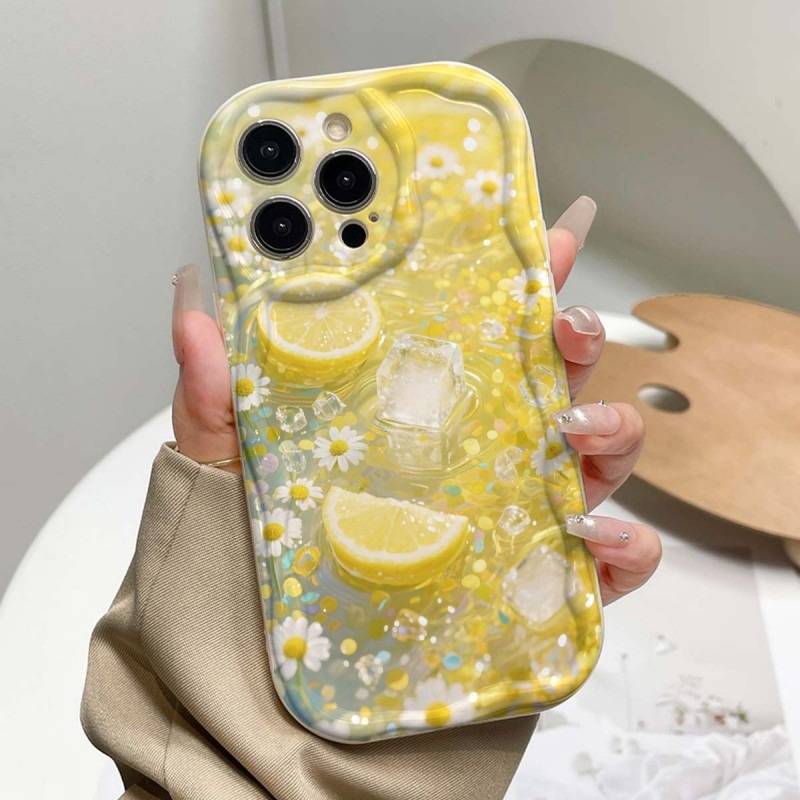 Yağlı Boya Limon Çiçeği Buz Kü - Phone Cases Drawing incelemesi ve fiyatı