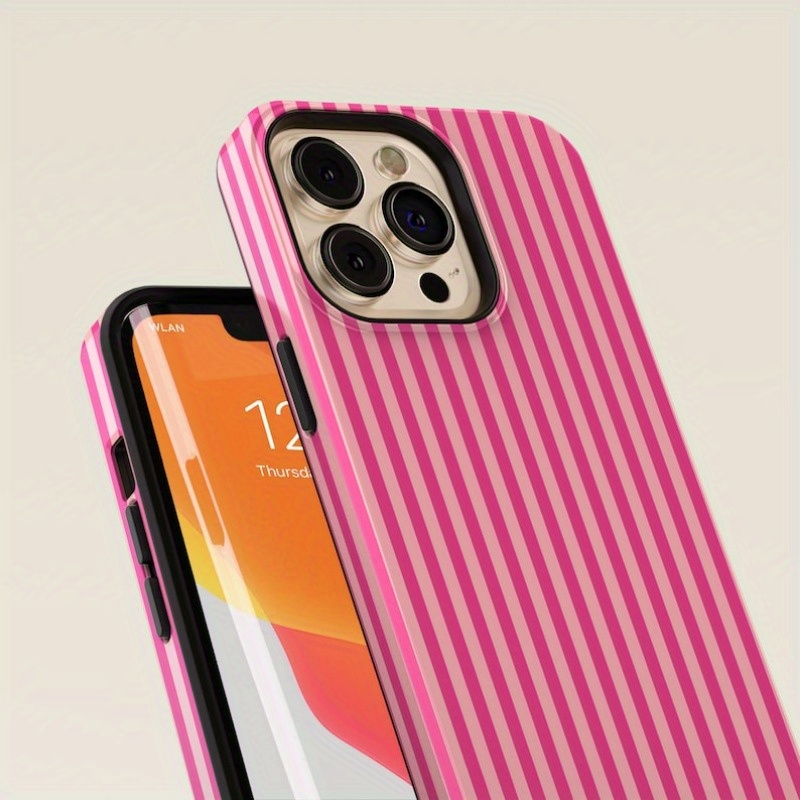 Çizgili Pembe Pembe Sert Telef - Buy Phone Cases incelemesi ve fiyatı