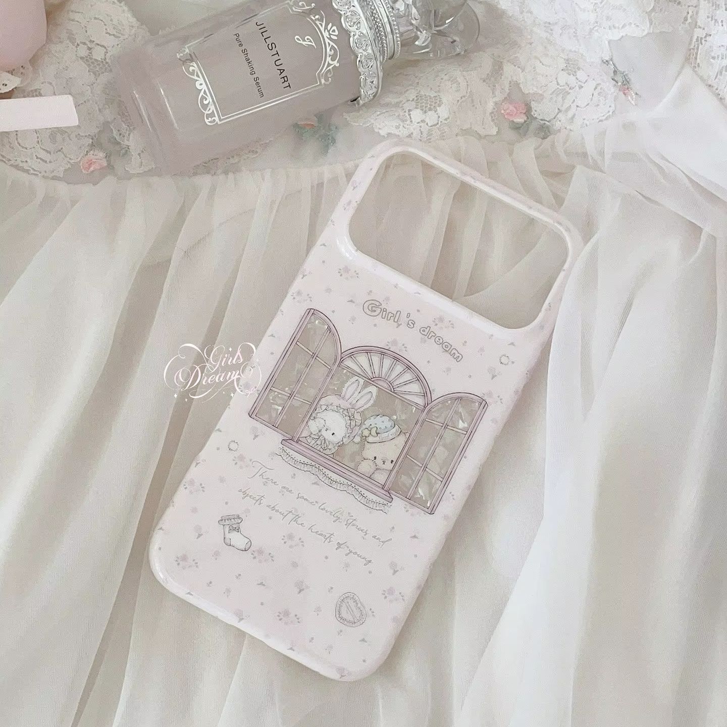 Kawaii Tavşanlı Ayılı Çiçek De - Phone Cases Kawaii incelemesi ve fiyatı