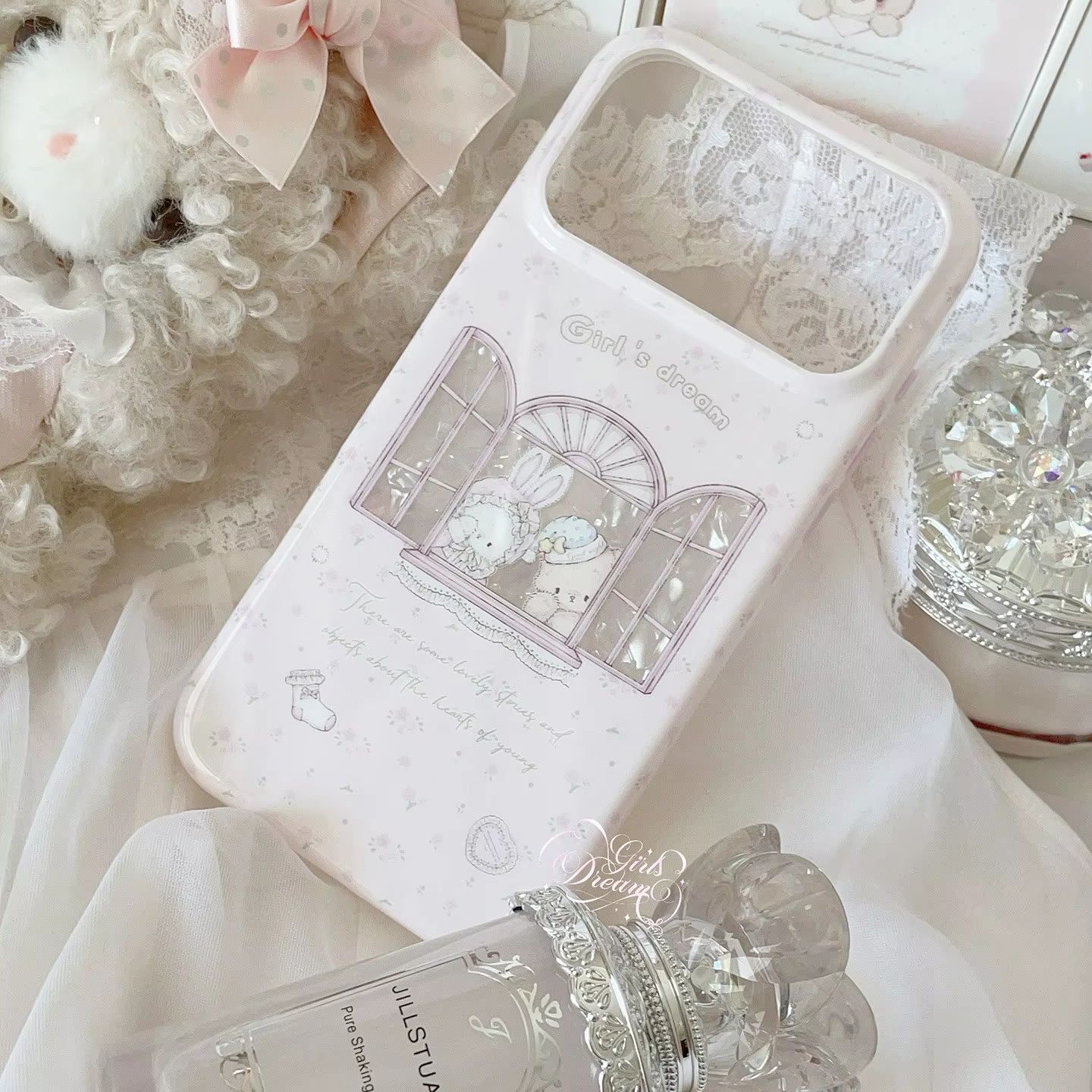 Kawaii Tavşanlı Ayılı Çiçek De - Phone Cases Kawaii incelemesi ve fiyatı