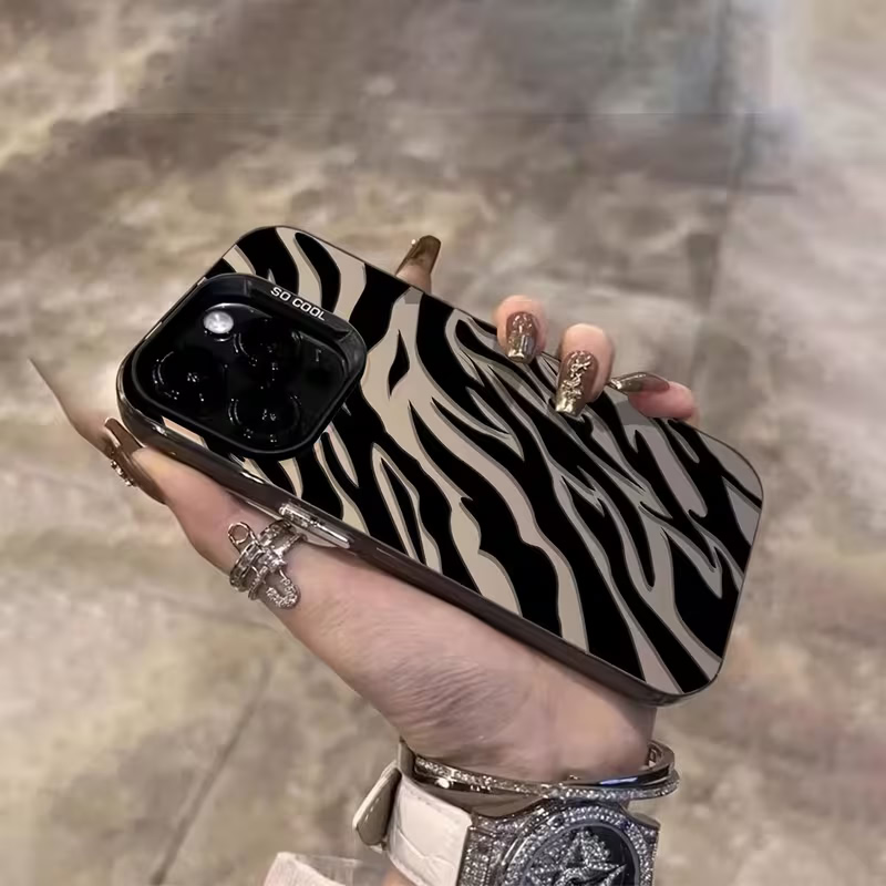 Zebra Desenli Siyah Gelişmiş I - Phone Cases Zebra incelemesi ve fiyatı