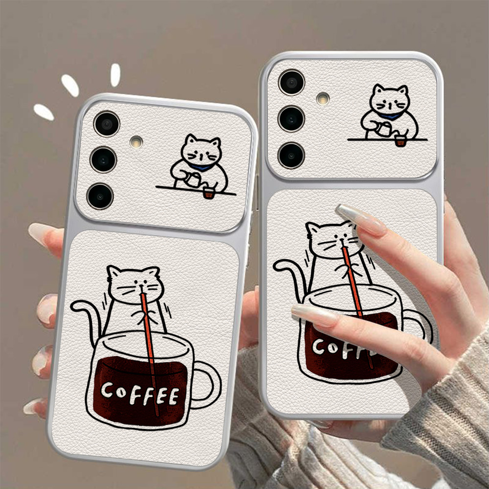 Kahve Sevimli Kedi Telefon Kıl - Phone Cases A14 Samsung incelemesi ve fiyatı