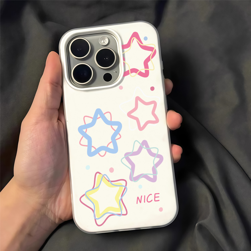 Kawaii Çizgili Yıldız Jöle Tel - Phone Cases Kawaii incelemesi ve fiyatı