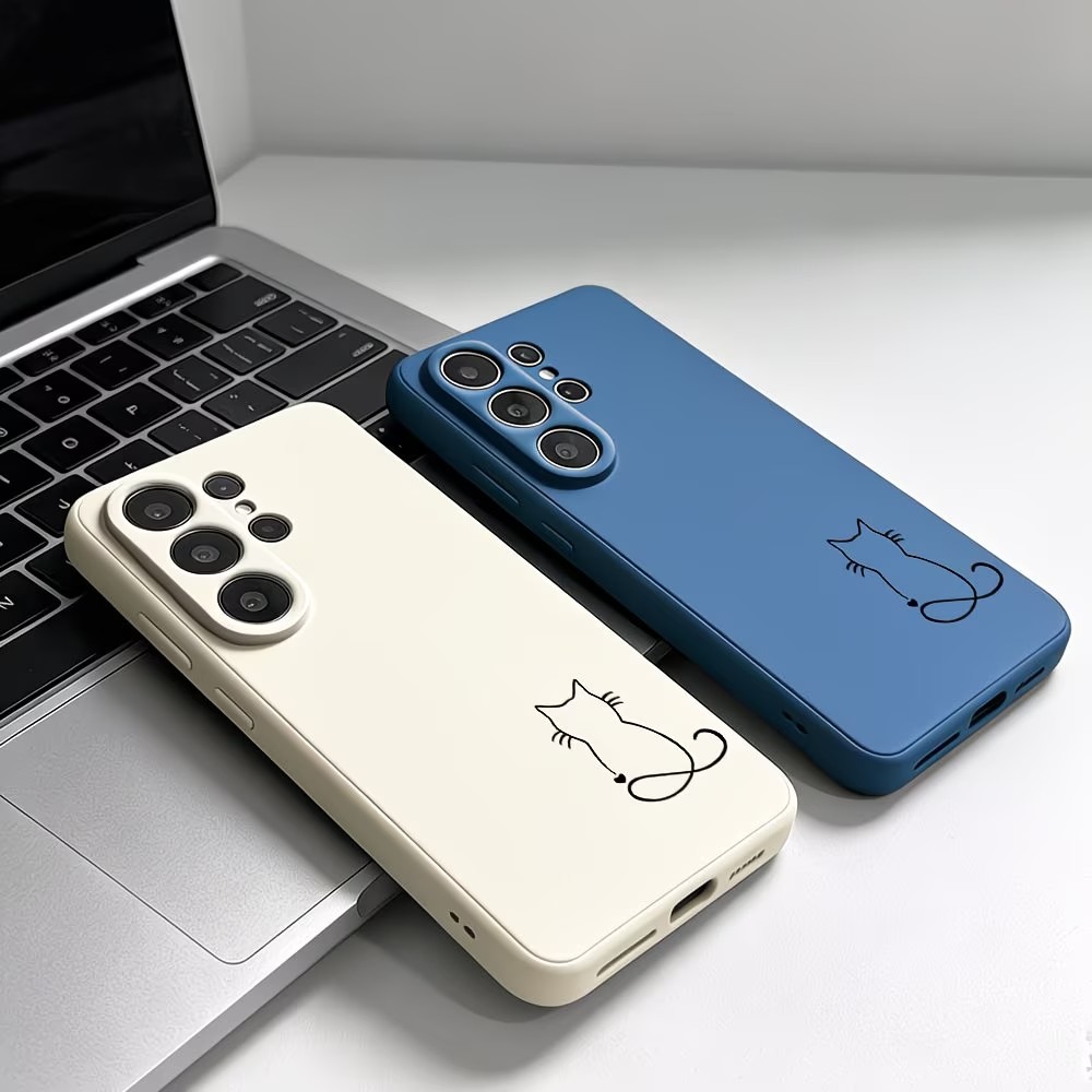Minimalist Çizgi Sanatı Kedi Ç - Phone Cases Drawing incelemesi ve fiyatı
