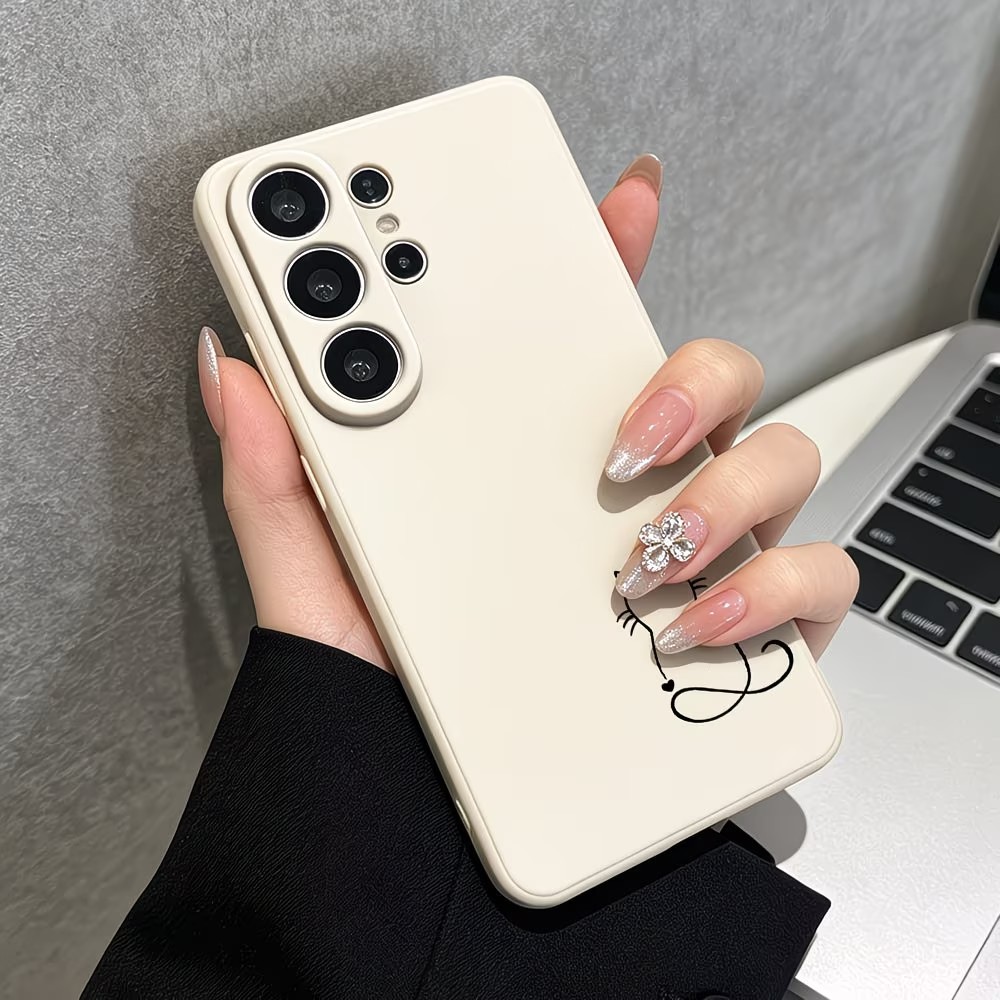 Minimalist Çizgi Sanatı Kedi Ç - Phone Cases Drawing incelemesi ve fiyatı