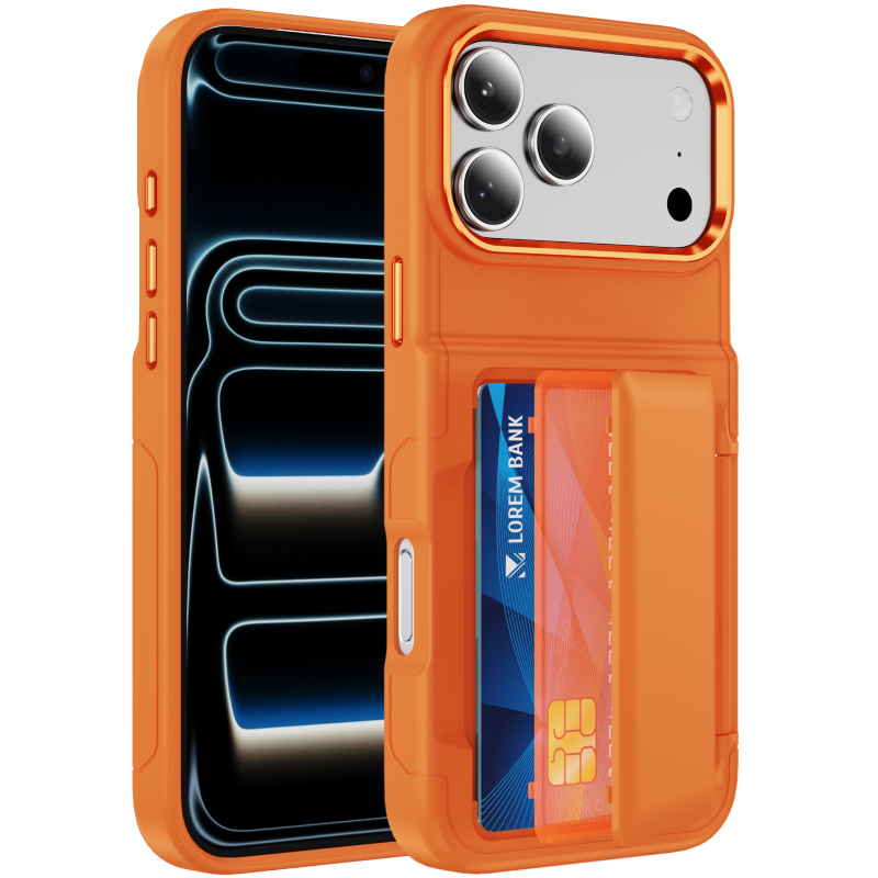 Yeni Düz Renk Buzlu PC Cüzdan  - Phone Cases That Hold Cards incelemesi ve fiyatı
