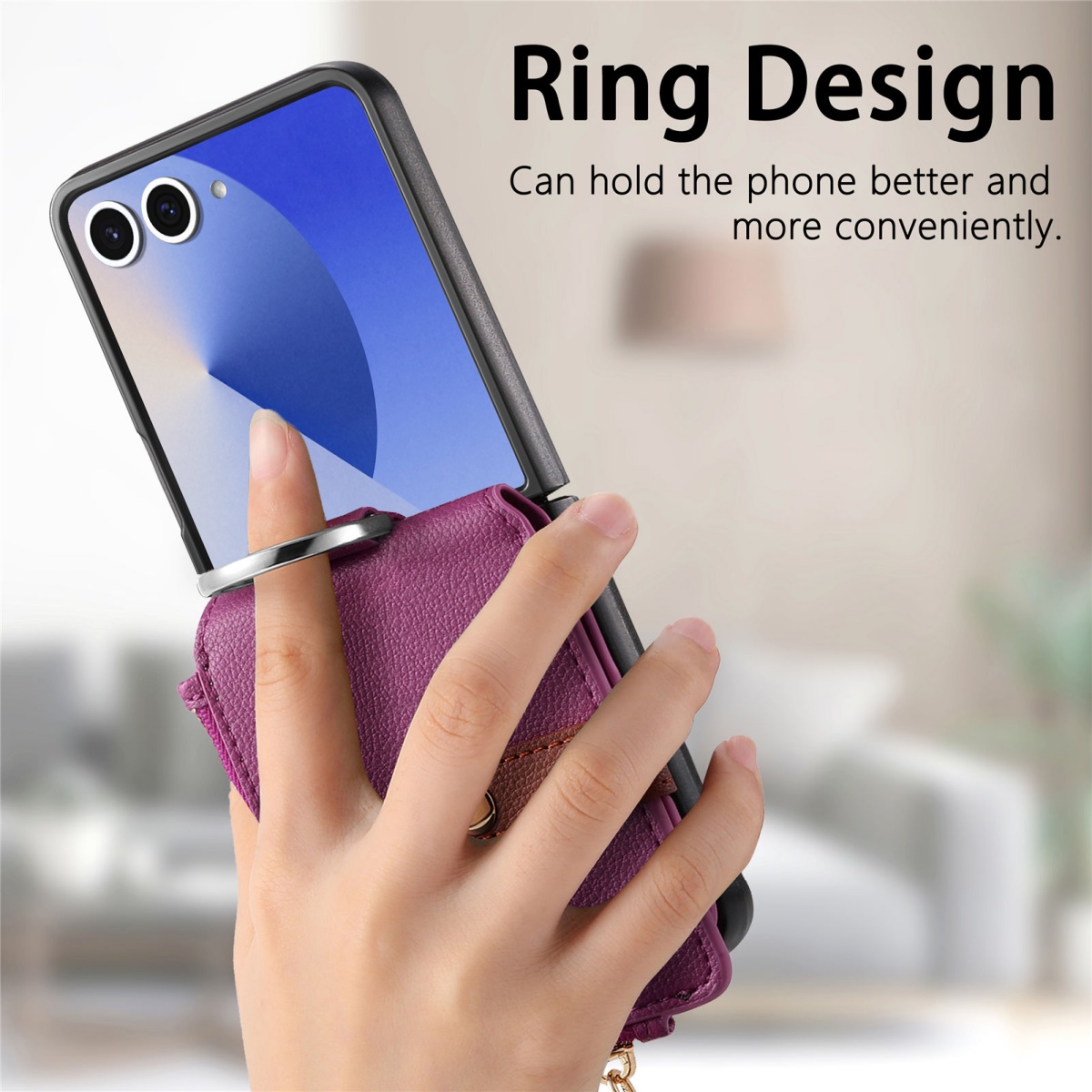 Samsung Galaxy Z Flip 8 7 6 5  - Phone Cases That Hold Cards incelemesi ve fiyatı