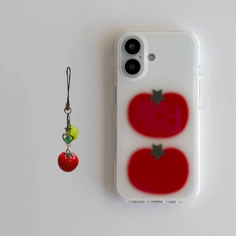 Kore Tarzı İki Ted Domates Kar - Phone Cases Kawaii incelemesi ve fiyatı