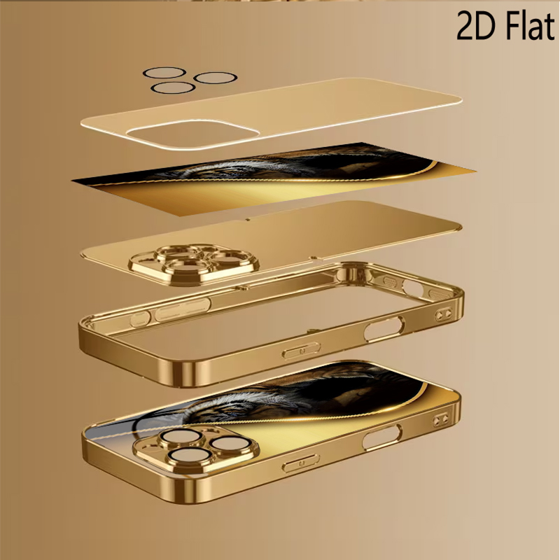 Altın Kaplan Desenli temperli  - Phone Cases That Cover The Camera incelemesi ve fiyatı