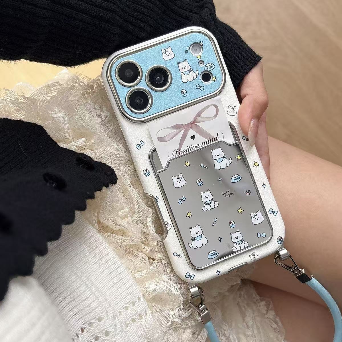 Sevimli Köpek Yavrusu Aynalı K - Phone Cases That Hold Cards incelemesi ve fiyatı