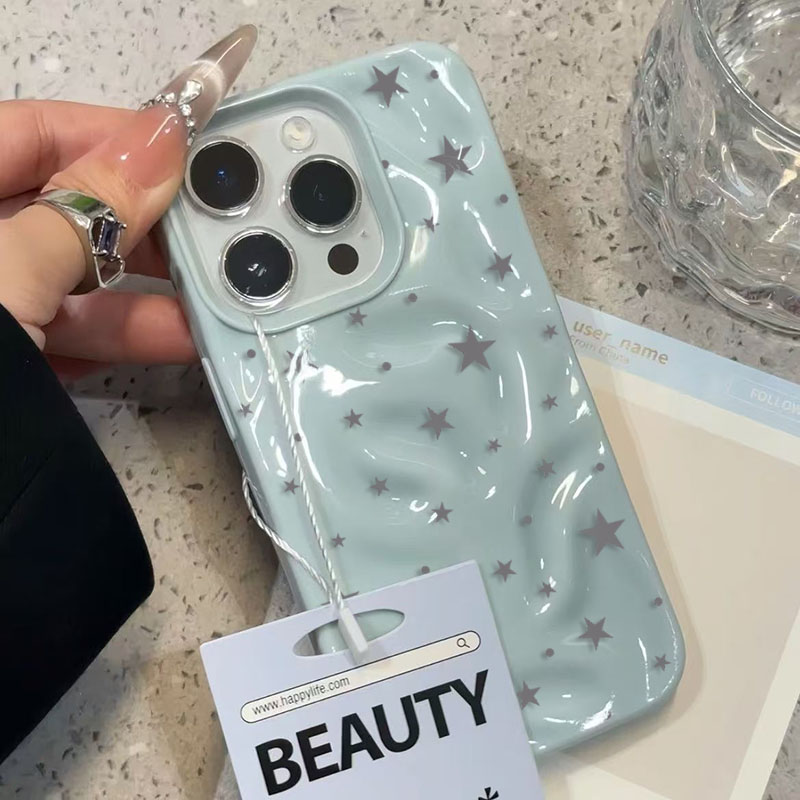 Minimalist Gri-Mavi Yıldız Dal - Phone Cases Junk incelemesi ve fiyatı