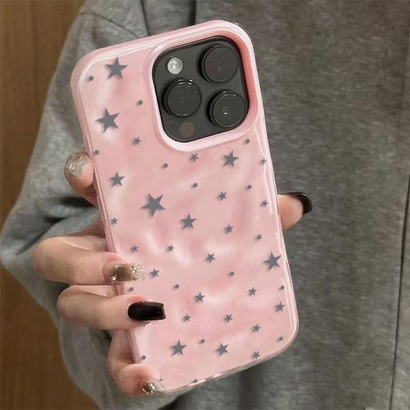 Minimalist Gri-Mavi Yıldız Dal - Phone Cases Junk incelemesi ve fiyatı